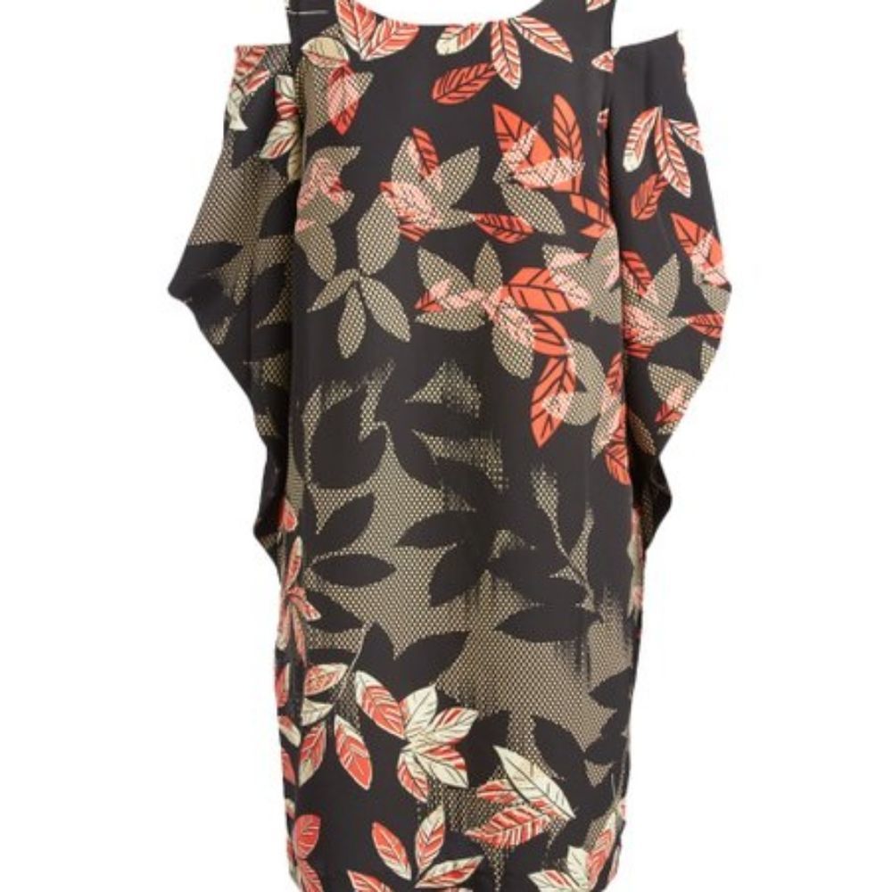 *SALE* *3 for $15* August Silk Cold Shoulder Dress
